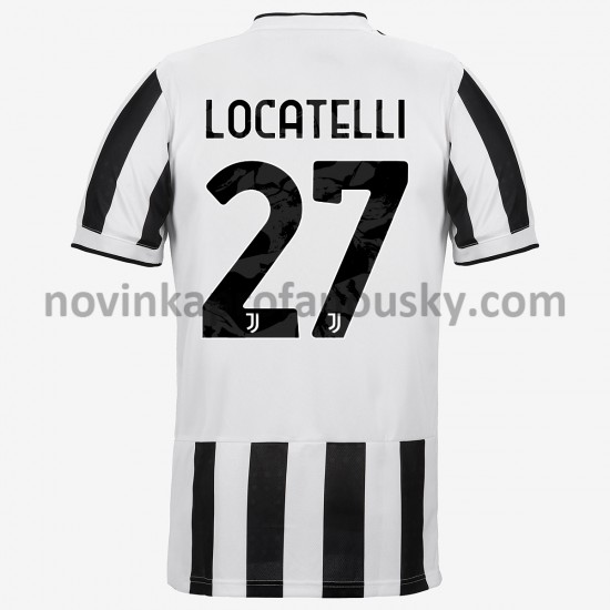 Juventus Dres Manuel Locatelli 27 Domácí Fotbalové Dresy pro Muže 2021-2022