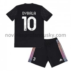 Juventus Dres Paulo Dybala 10 Venkovní Fotbalové Dresy pro Děti 2021-2022