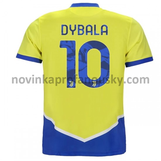 Juventus Dres Paulo Dybala 10 Alternativní Fotbalové Dresy pro Muže 2021-2022