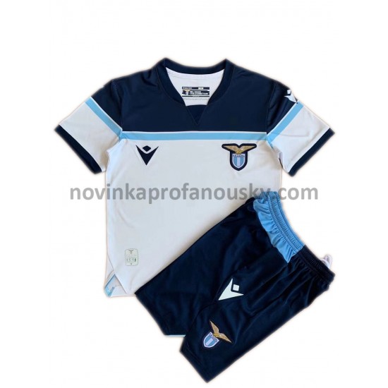 Lazio Řím Dres Venkovní Fotbalové Dresy pro Děti 2021-2022