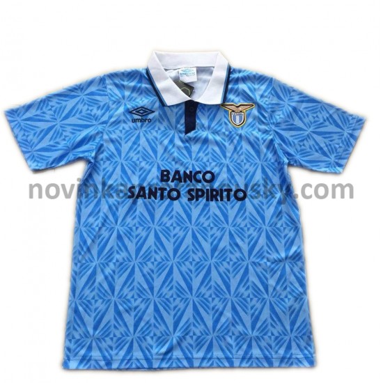 Lazio Řím Dres Retro Domácí Fotbalové Dresy pro Muže 1991