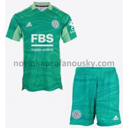 Leicester City Dres Brankářské Venkovní Fotbalové Dresy pro Děti 2021-2022