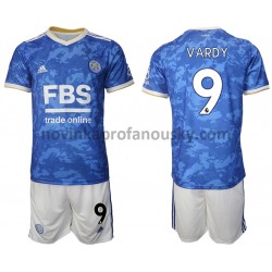 Leicester City Dres Jamie Vardy 9 Domácí Fotbalové Dresy pro Děti 2021-2022