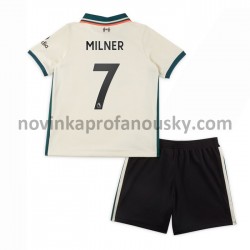 Liverpool Dres James Milner 7 Venkovní Fotbalové Dresy pro Děti 2021-2022