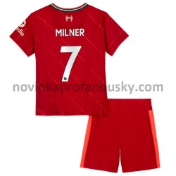 Liverpool Dres James Milner 7 Domácí Fotbalové Dresy pro Děti 2021-2022