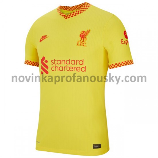 Liverpool Dres Alternativní Fotbalové Dresy pro Muže 2021-2022