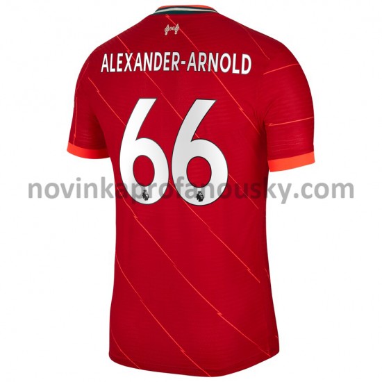 Liverpool Dres Trent Alexander-Arnold 66 Domácí Fotbalové Dresy pro Muže 2021-2022