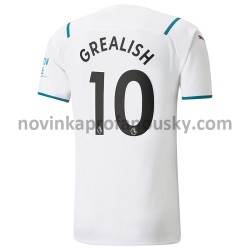 Manchester City Dres Jack Grealish 10 Venkovní Fotbalové Dresy pro Muže 2021-2022
