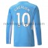 Manchester City Dres Jack Grealish 10 Domácí Fotbalové Dresy pro Muže 2021-2022 Dlouhý Rukáv