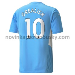 Manchester City Dres Jack Grealish 10 Domácí Fotbalové Dresy pro Muže 2021-2022