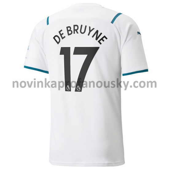 Manchester City Dres Kevin De Bruyne 17 Venkovní Fotbalové Dresy pro Muže 2021-2022