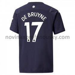 Manchester City Dres Kevin De Bruyne 17 Alternativní Fotbalové Dresy pro Muže 2021-2022