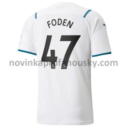 Manchester City Dres Phil Foden 47 Venkovní Fotbalové Dresy pro Muže 2021-2022