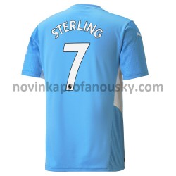Manchester City Dres Raheem Sterling 7 Domácí Fotbalové Dresy pro Muže 2021-2022
