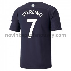 Manchester City Dres Raheem Sterling 7 Alternativní Fotbalové Dresy pro Muže 2021-2022