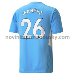 Manchester City Dres Riyad Mahrez 26 Domácí Fotbalové Dresy pro Muže 2021-2022