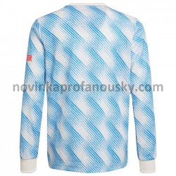 Manchester United Dres Venkovní Fotbalové Dresy pro Muže 2021-2022 Dlouhý Rukáv