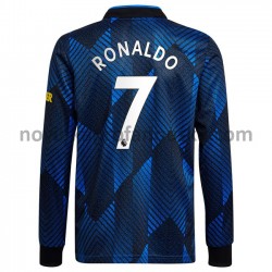 Manchester United Dres Cristiano Ronaldo 7 Alternativní Fotbalové Dresy pro Muže 2021-2022 Dlouhý Rukáv