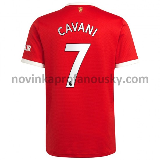 Manchester United Dres Edinson Cavani 7 Domácí Fotbalové Dresy pro Muže 2021-2022