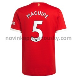 Manchester United Dres Harry Maguire 5 Domácí Fotbalové Dresy pro Muže 2021-2022