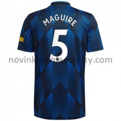 Manchester United Dres Harry Maguire 5 Alternativní Fotbalové Dresy pro Muže 2021-2022
