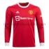 Manchester United Dres Domácí Fotbalové Dresy pro Muže 2021-2022 Dlouhý Rukáv