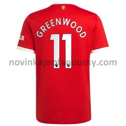 Manchester United Dres Mason Greenwood 11 Domácí Fotbalové Dresy pro Muže 2021-2022