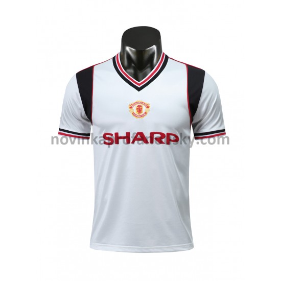 Manchester United Dres Retro Venkovní Fotbalové Dresy pro Muže 1985