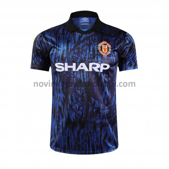 Manchester United Dres Retro Venkovní Fotbalové Dresy pro Muže 1993