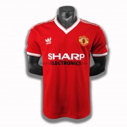 Manchester United Dres Retro Domácí Fotbalové Dresy pro Muže 1983