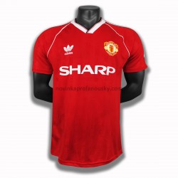 Manchester United Dres Retro Domácí Fotbalové Dresy pro Muže 1988