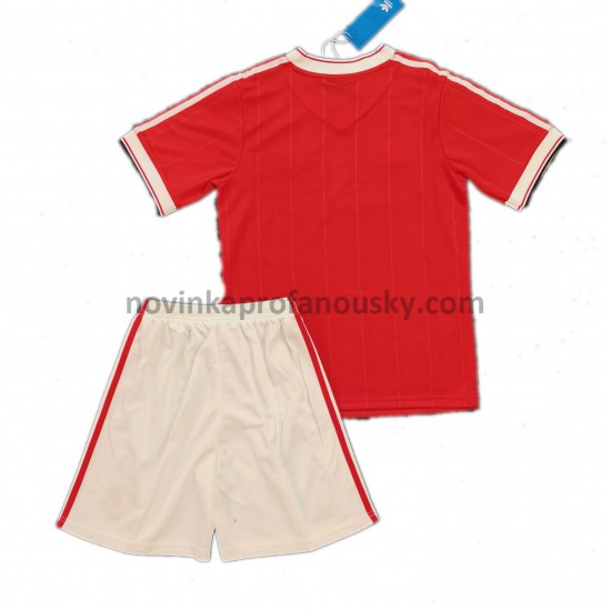 Manchester United Dres Retro Domácí Fotbalové Dresy pro Děti 1984