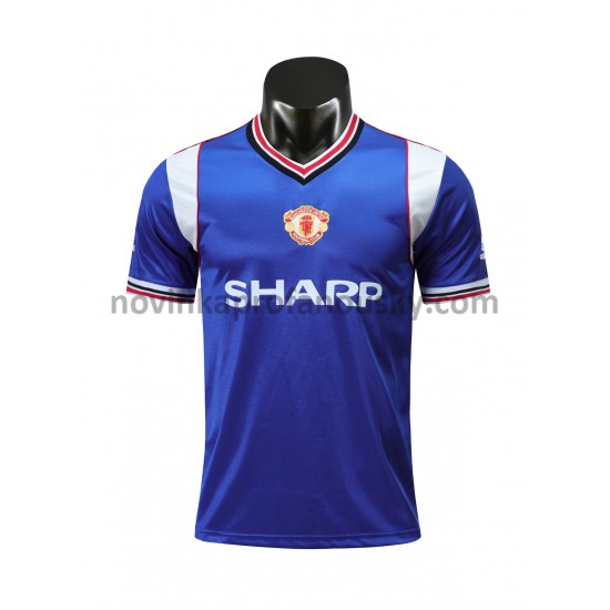 Manchester United Dres Retro Alternativní Fotbalové Dresy pro Muže 1985