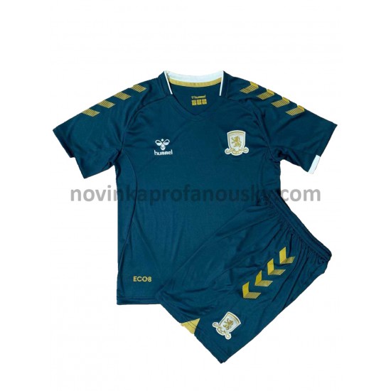 Middlesbrough Dres Venkovní Fotbalové Dresy pro Děti 2021-2022