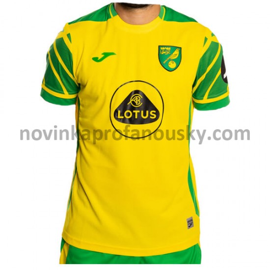 Norwich City Dres Domácí Fotbalové Dresy pro Muže 2021-2022