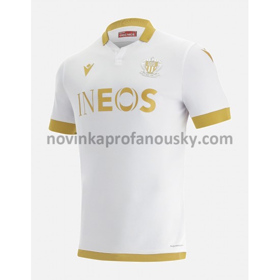 OGC Nice Dres Venkovní Fotbalové Dresy pro Muže 2021-2022