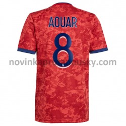 Olympique Lyonnais Dres Houssem Aouar 8 Venkovní Fotbalové Dresy pro Muže 2021-2022
