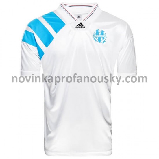 Olympique Marseille Dres Domácí Fotbalové Dresy pro Muže 1993