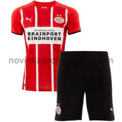 PSV Eindhoven Dres Domácí Fotbalové Dresy pro Děti 2021-2022