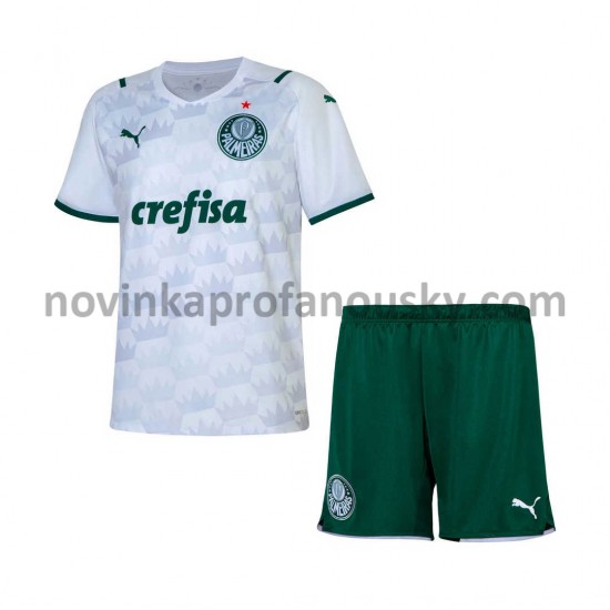 Palmeiras Dres Venkovní Fotbalové Dresy pro Děti 2021-2022