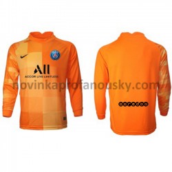 Paris Saint-Germain Dres Brankářské Domácí Fotbalové Dresy pro Muže 2021-2022 Dlouhý Rukáv