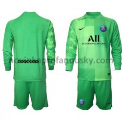 Paris Saint-Germain Dres Brankářské Alternativní Fotbalové Dresy pro Děti 2021-2022 Dlouhý Rukáv