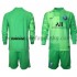 Paris Saint-Germain Dres Brankářské Alternativní Fotbalové Dresy pro Děti 2021-2022 Dlouhý Rukáv