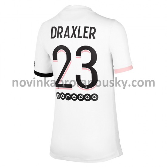 Paris Saint-Germain Dres Julian Draxler 23 Venkovní Fotbalové Dresy pro Muže 2021-2022