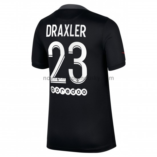 Paris Saint-Germain Dres Julian Draxler 23 Alternativní Fotbalové Dresy pro Muže 2021-2022