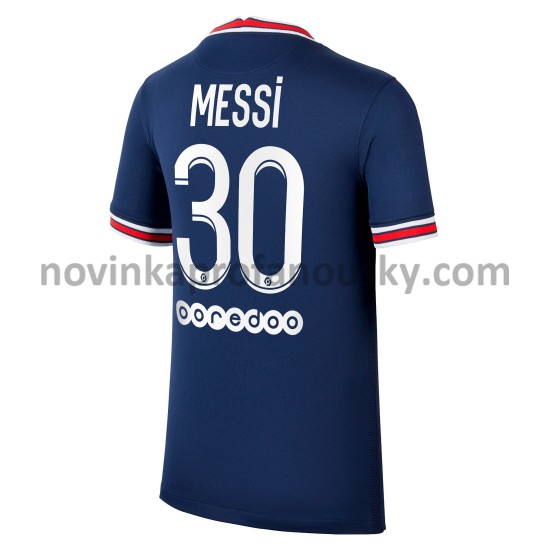 Paris Saint-Germain Dres Lionel Messi 30 Domácí Fotbalové Dresy pro Muže 2021-2022