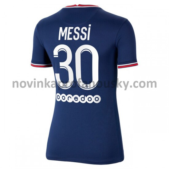 Paris Saint-Germain Dres Lionel Messi 30 Domácí Fotbalové Dresy pro Ženy 2021-2022