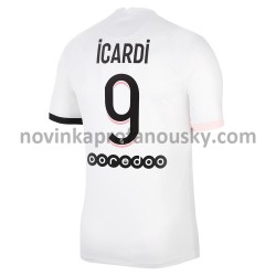 Paris Saint-Germain Dres Mauro Icardi 9 Venkovní Fotbalové Dresy pro Muže 2021-2022