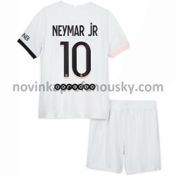 Paris Saint-Germain Dres Neymar Jr 10 Venkovní Fotbalové Dresy pro Děti 2021-2022