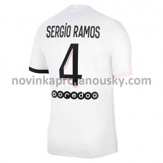 Paris Saint-Germain Dres Sergio Ramos 4 Venkovní Fotbalové Dresy pro Muže 2021-2022